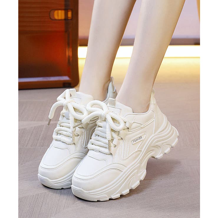 ダッドスニーカー レディース 厚底靴美脚 | SUNSHINE CLOSET | 詳細画像1 