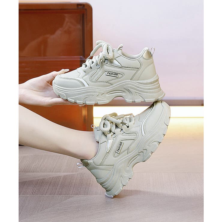 ダッドスニーカー レディース 厚底靴美脚 | SUNSHINE CLOSET | 詳細画像12 