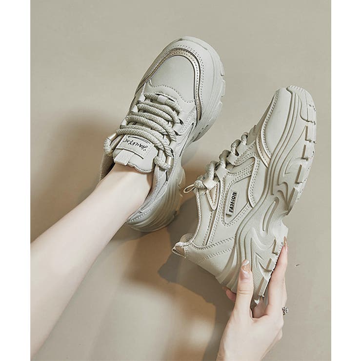 ダッドスニーカー レディース 厚底靴美脚 | SUNSHINE CLOSET | 詳細画像13 