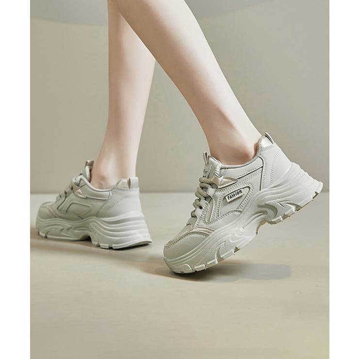 ダッドスニーカー レディース 厚底靴美脚 | SUNSHINE CLOSET | 詳細画像14 