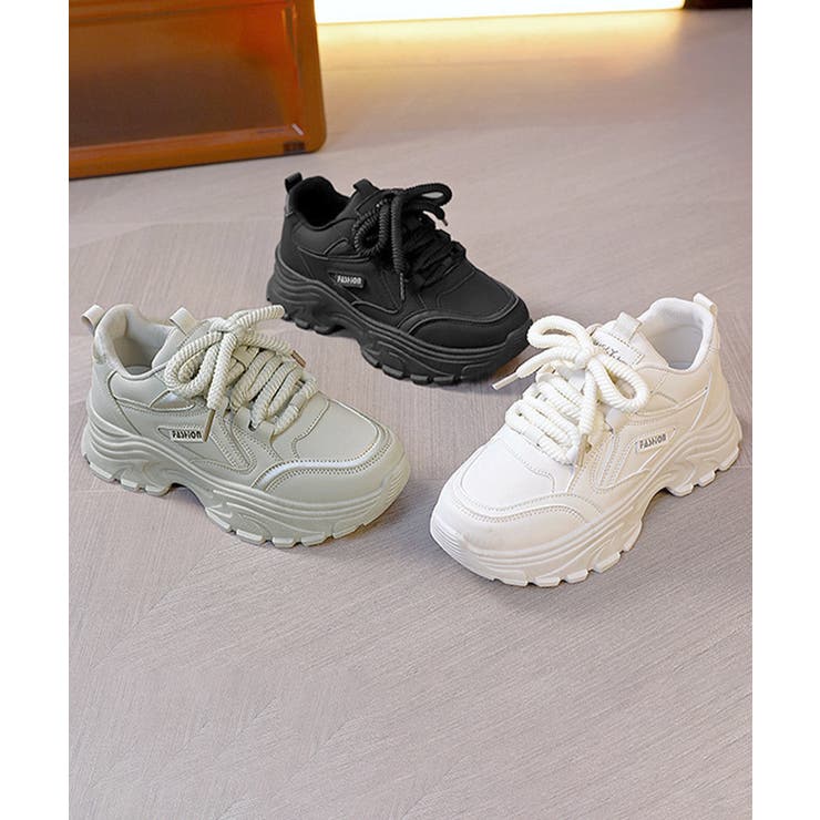 ダッドスニーカー レディース 厚底靴美脚 | SUNSHINE CLOSET | 詳細画像19 