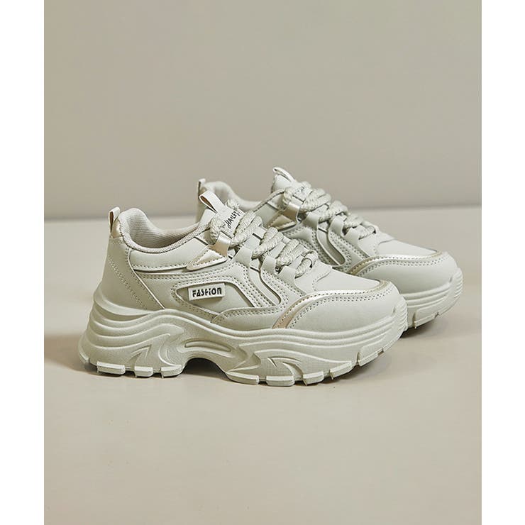 ダッドスニーカー レディース 厚底靴美脚 | SUNSHINE CLOSET | 詳細画像25 