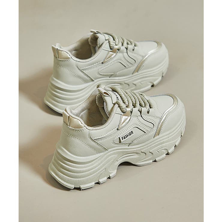 ダッドスニーカー レディース 厚底靴美脚 | SUNSHINE CLOSET | 詳細画像26 