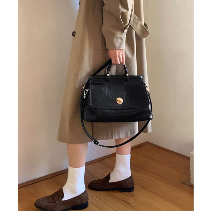 レトロ ショルダーバッグ レディース韓国 | SUNSHINE CLOSET | 詳細画像1 