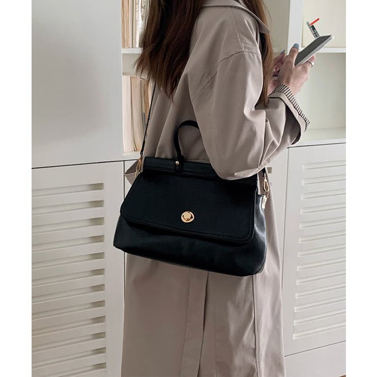 レトロ ショルダーバッグ レディース韓国 | SUNSHINE CLOSET | 詳細画像2 