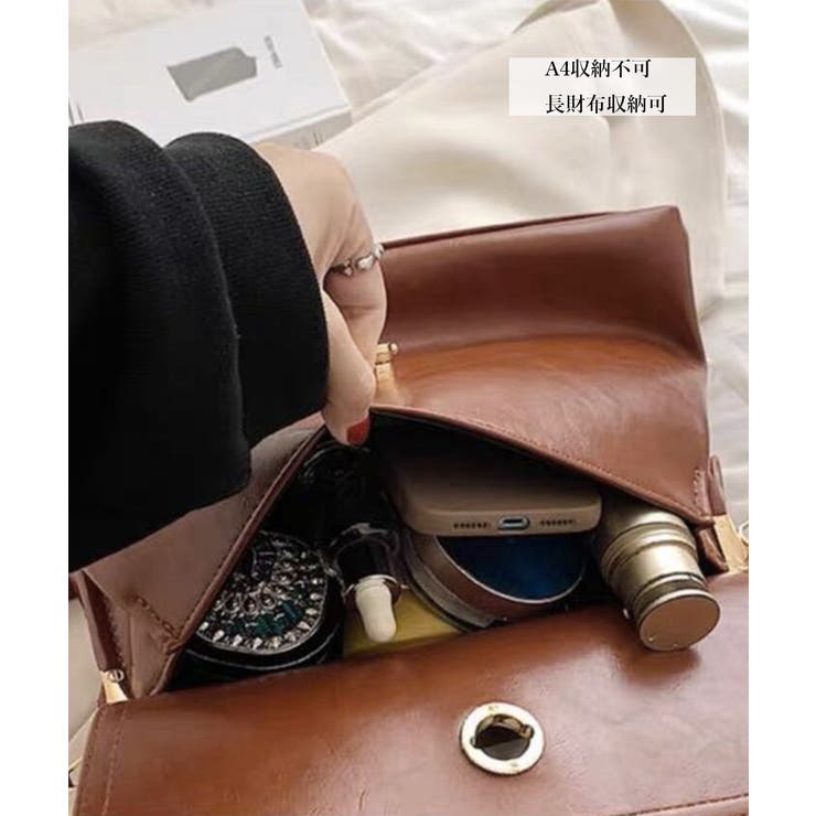 レトロ ショルダーバッグ レディース韓国 | SUNSHINE CLOSET | 詳細画像22 