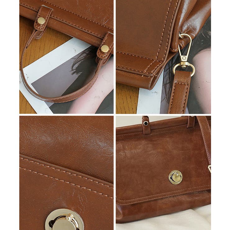 レトロ ショルダーバッグ レディース韓国 | SUNSHINE CLOSET | 詳細画像24 