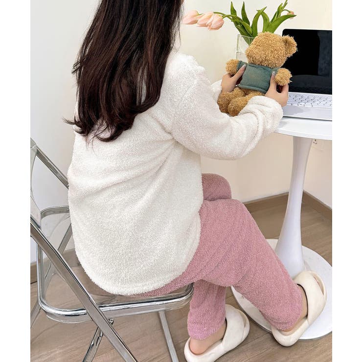 ルームウェア上下セット フリースパジャマ | SUNSHINE CLOSET | 詳細画像5 