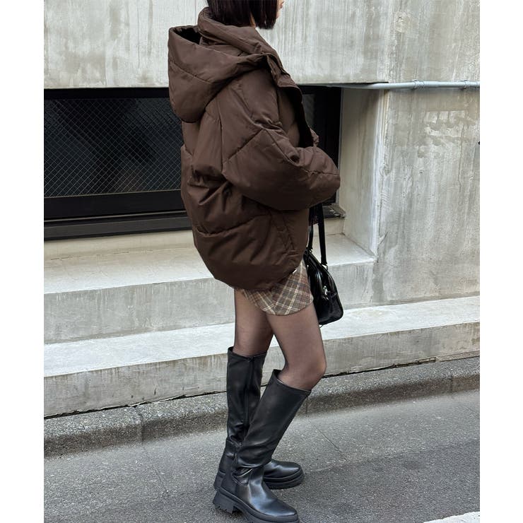 フード中綿コートフェイクダウンジャケット | SUNSHINE CLOSET | 詳細画像23 