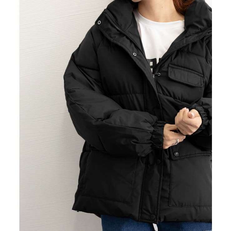 フード中綿コートフェイクダウンジャケット | SUNSHINE CLOSET | 詳細画像30 