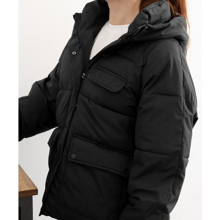 フード中綿コートフェイクダウンジャケット | SUNSHINE CLOSET | 詳細画像31 