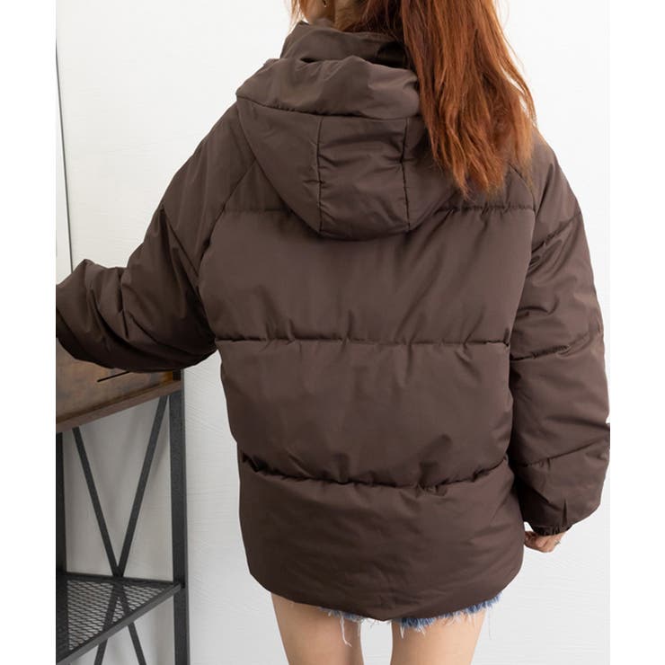 フード中綿コートフェイクダウンジャケット | SUNSHINE CLOSET | 詳細画像34 