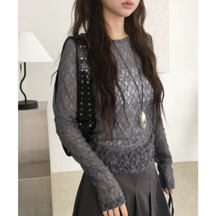 レディース 重ね着 レイヤードインナーカットソー | SUNSHINE CLOSET | 詳細画像11 