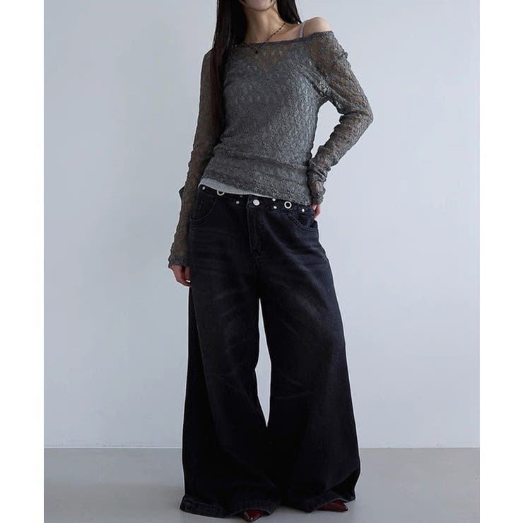 レディース 重ね着 レイヤードインナーカットソー | SUNSHINE CLOSET | 詳細画像15 