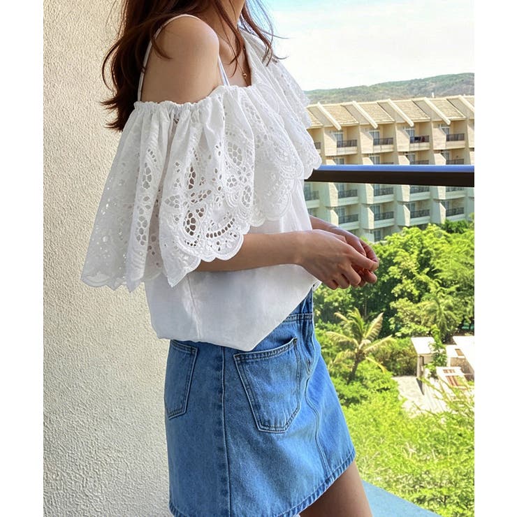 大人可愛いカットソーマルチway 肩見せ あざといトップス | SUNSHINE CLOSET | 詳細画像3 