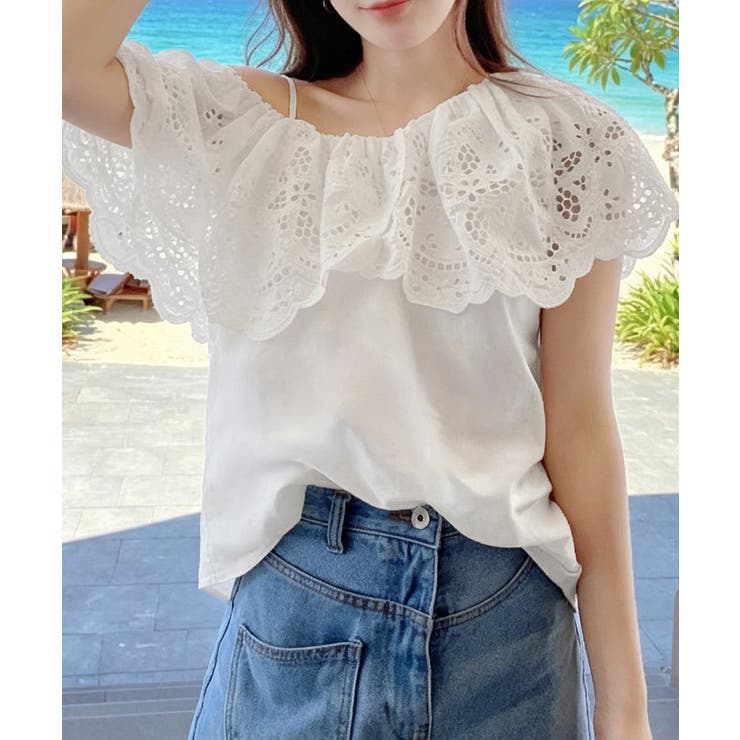 大人可愛いカットソーマルチway 肩見せ あざといトップス | SUNSHINE CLOSET | 詳細画像8 