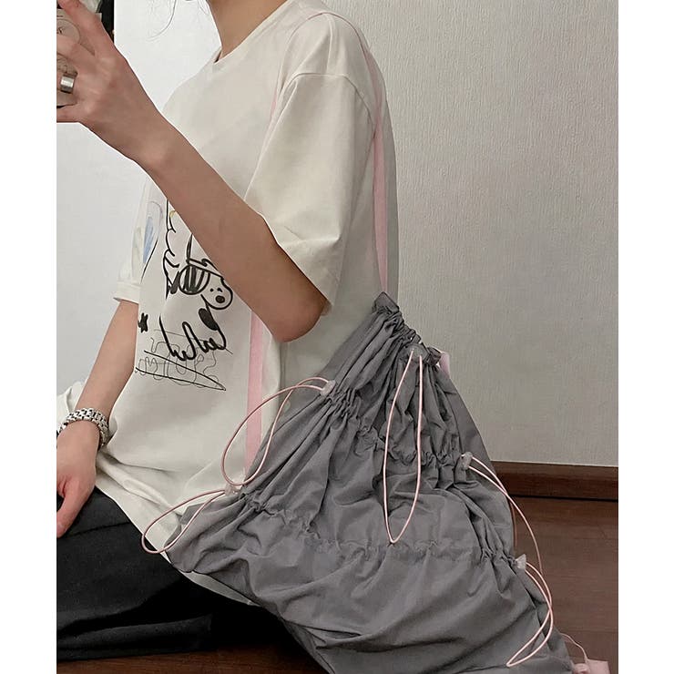 ドローストリングバッグ 大容量リュックサック スポーツミックスバックパック | SUNSHINE CLOSET | 詳細画像10 