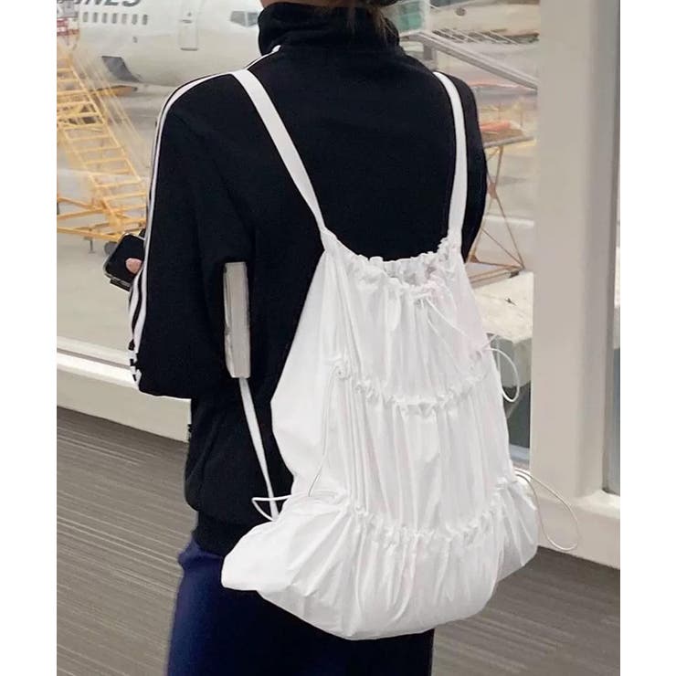 ドローストリングバッグ 大容量リュックサック スポーツミックスバックパック | SUNSHINE CLOSET | 詳細画像24 