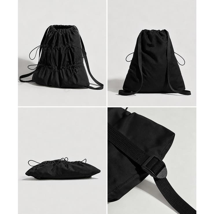 ドローストリングバッグ 大容量リュックサック スポーツミックスバックパック | SUNSHINE CLOSET | 詳細画像31 