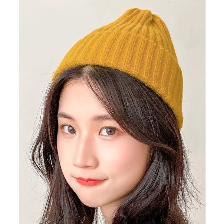 リブニット帽秋冬 シンプルニットビーニー | SUNSHINE CLOSET | 詳細画像15 