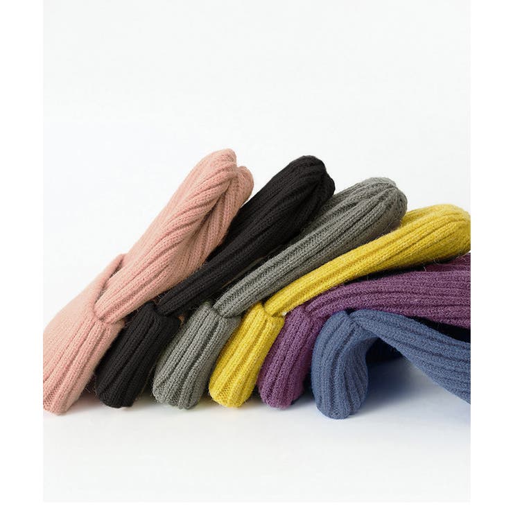 リブニット帽秋冬 シンプルニットビーニー | SUNSHINE CLOSET | 詳細画像20 