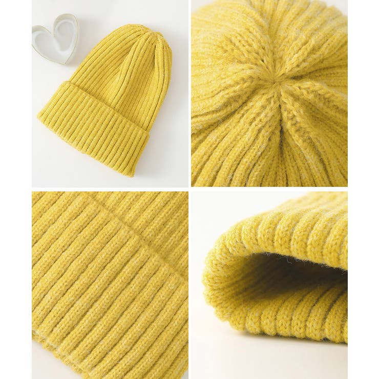 リブニット帽秋冬 シンプルニットビーニー | SUNSHINE CLOSET | 詳細画像26 