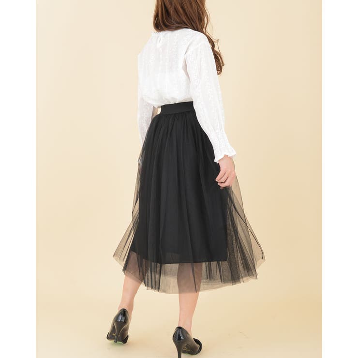 ウエストゴム ロングチュールスカート ロングスカート 品番 Agcw Angelcloset エンジェルクローゼット のレディースファッション通販 Shoplist ショップリスト