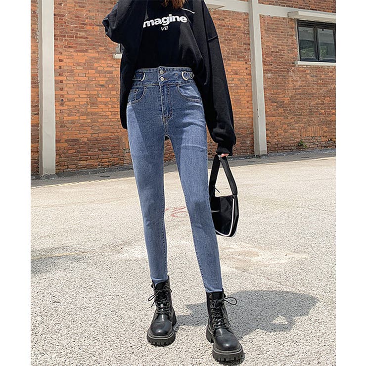 デニムパンツ ハイウエストタイトジーパン | SUNSHINE CLOSET | 詳細画像2 