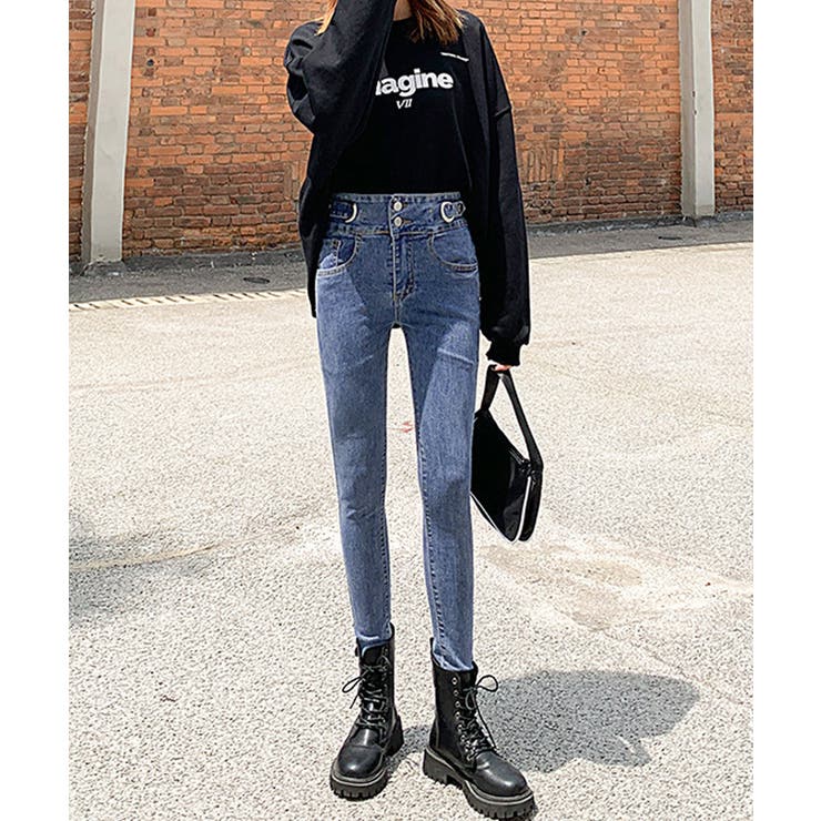 デニムパンツ ハイウエストタイトジーパン | SUNSHINE CLOSET | 詳細画像3 