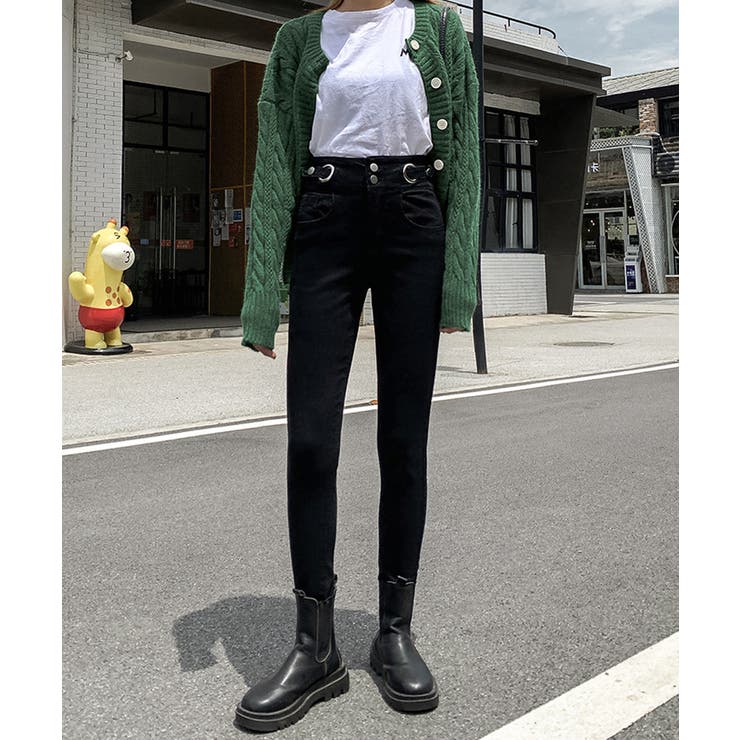 デニムパンツ ハイウエストタイトジーパン | SUNSHINE CLOSET | 詳細画像7 