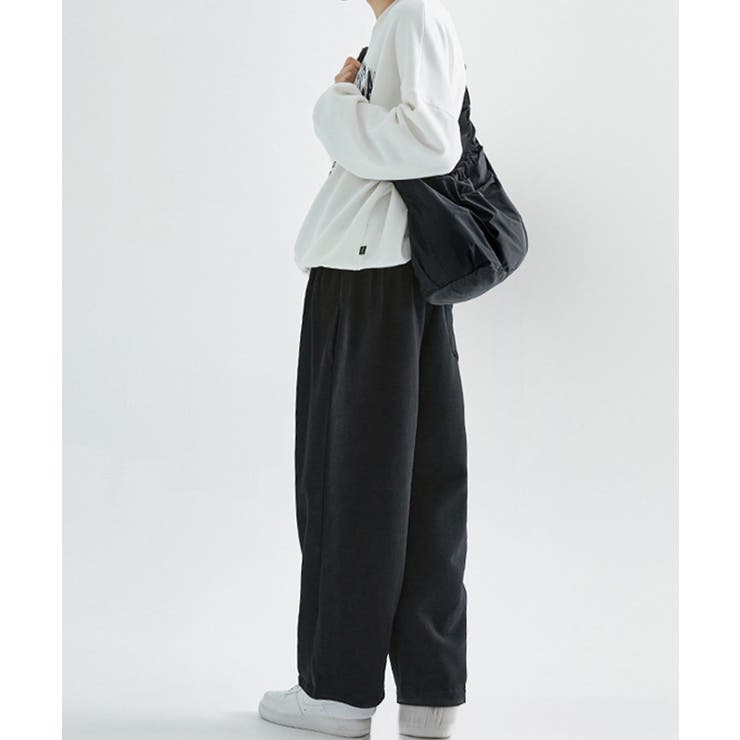 ショルダーバッグ 大容量 ナイロン鞄 黒 | SUNSHINE CLOSET | 詳細画像6 