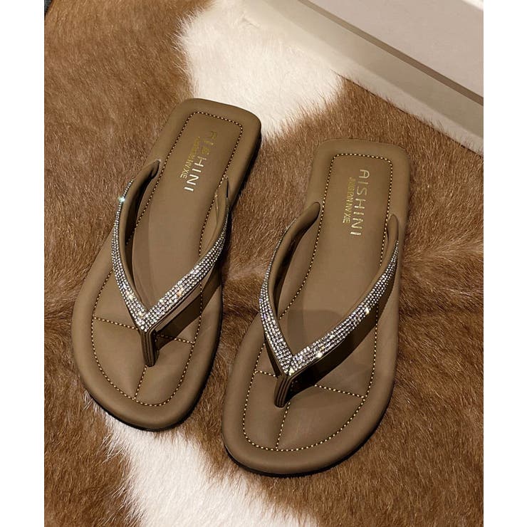 キラキラ トングサンダル レディース夏靴 | SUNSHINE CLOSET | 詳細画像12 