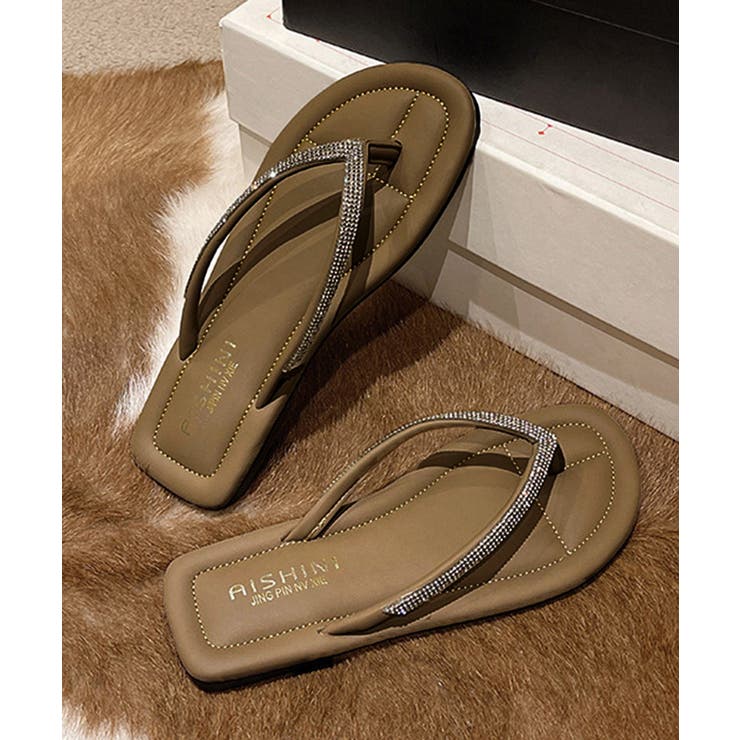 キラキラ トングサンダル レディース夏靴 | SUNSHINE CLOSET | 詳細画像13 