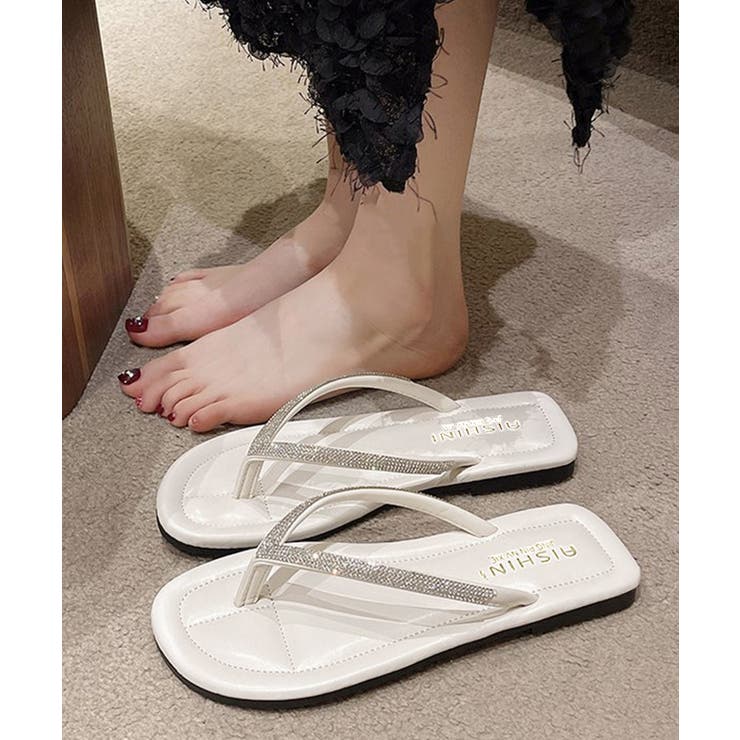 キラキラ トングサンダル レディース夏靴 | SUNSHINE CLOSET | 詳細画像14 