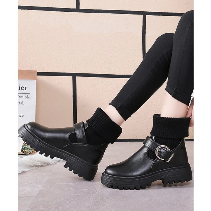 ニットブーツ レディース ソックスブーツ | SUNSHINE CLOSET | 詳細画像7 