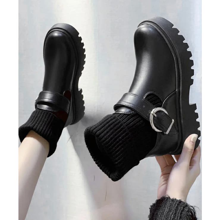 ニットブーツ レディース ソックスブーツ | SUNSHINE CLOSET | 詳細画像9 