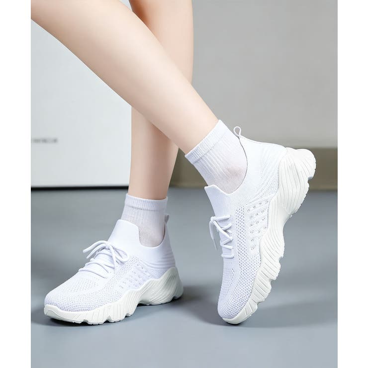 レディースコンフォートシューズ 疲れにくい靴 軽量スポーツシューズ美脚脚長 | SUNSHINE CLOSET | 詳細画像17 