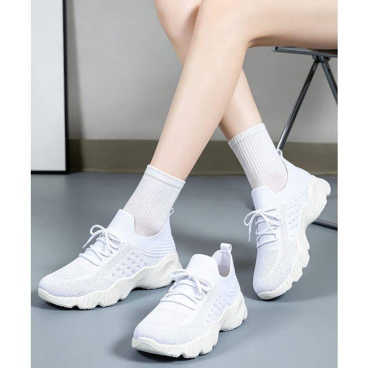 レディースコンフォートシューズ 疲れにくい靴 軽量スポーツシューズ美脚脚長 | SUNSHINE CLOSET | 詳細画像18 