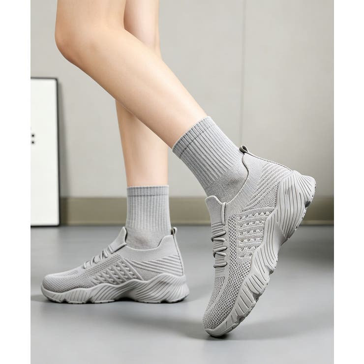 レディースコンフォートシューズ 疲れにくい靴 軽量スポーツシューズ美脚脚長 | SUNSHINE CLOSET | 詳細画像22 