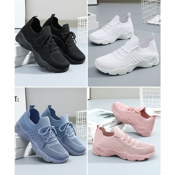 レディースコンフォートシューズ 疲れにくい靴 軽量スポーツシューズ美脚脚長 | SUNSHINE CLOSET | 詳細画像31 