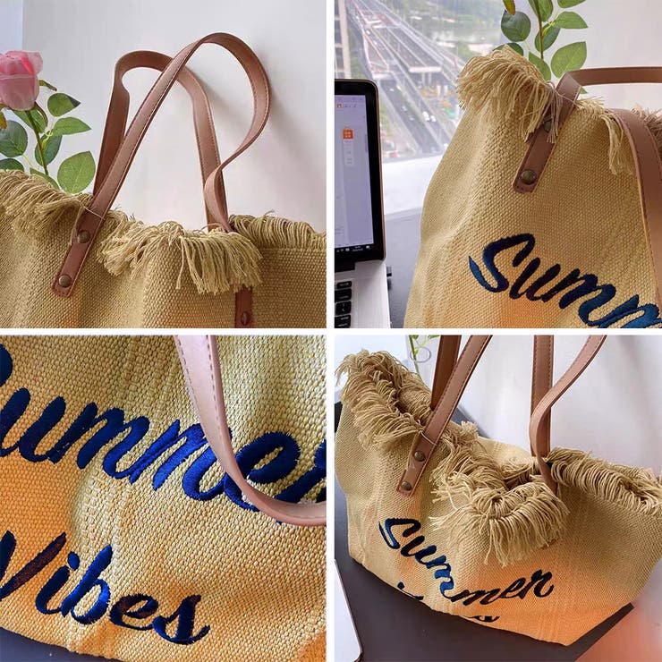 フリンジ キャンバストートバッグ 大容量 | SUNSHINE CLOSET | 詳細画像23 