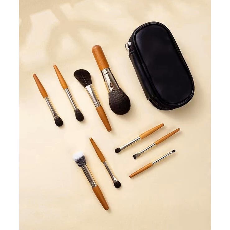 メイクブラシ9本セット 携帯用ケース付き | SUNSHINE CLOSET | 詳細画像8 