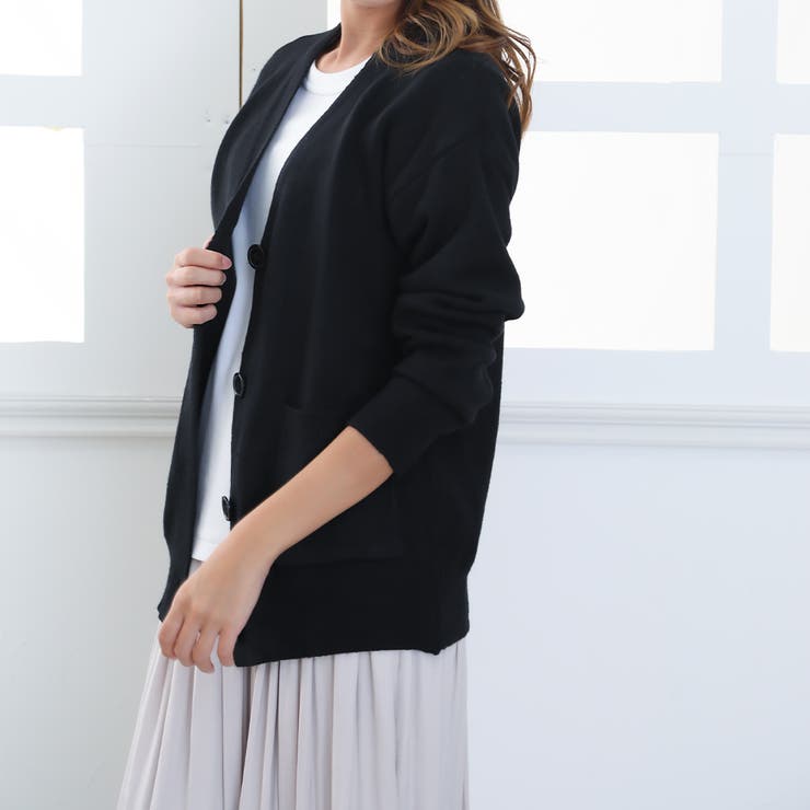 ニットカーディガン レディース秋冬羽織り | SUNSHINE CLOSET | 詳細画像27 