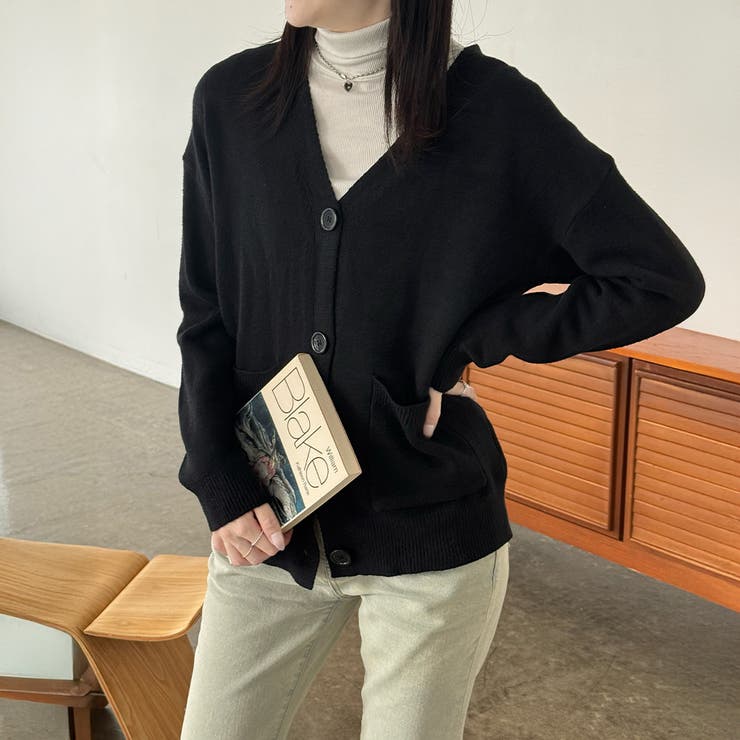 ニットカーディガン レディース秋冬羽織り | SUNSHINE CLOSET | 詳細画像3 