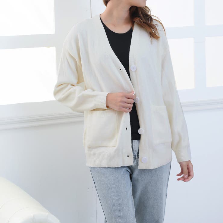 ニットカーディガン レディース秋冬羽織り | SUNSHINE CLOSET | 詳細画像32 