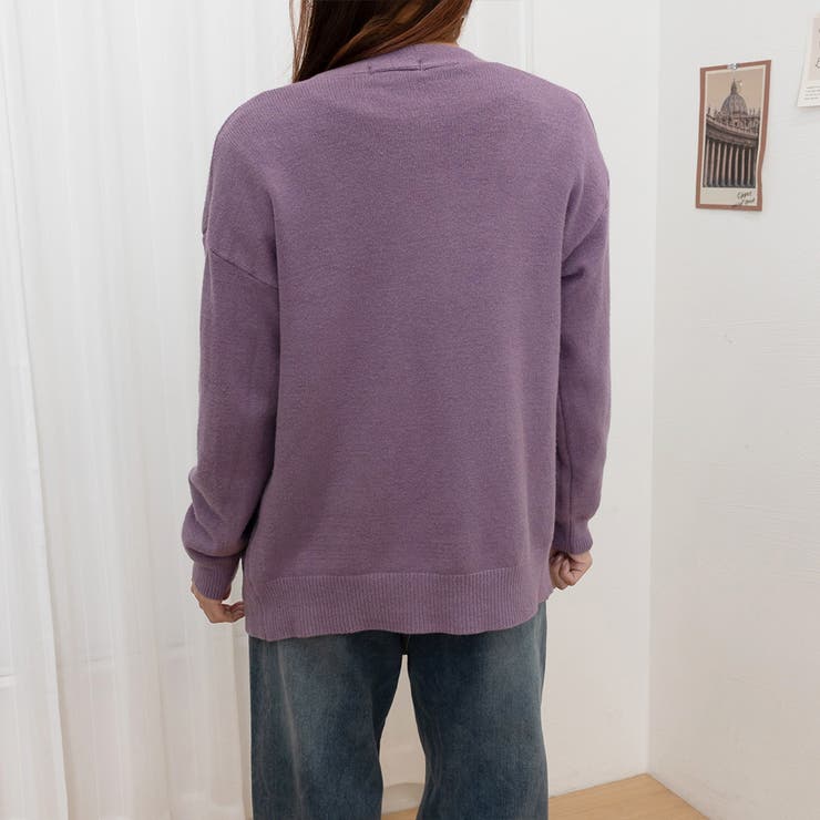 ニットカーディガン レディース秋冬羽織り | SUNSHINE CLOSET | 詳細画像41 