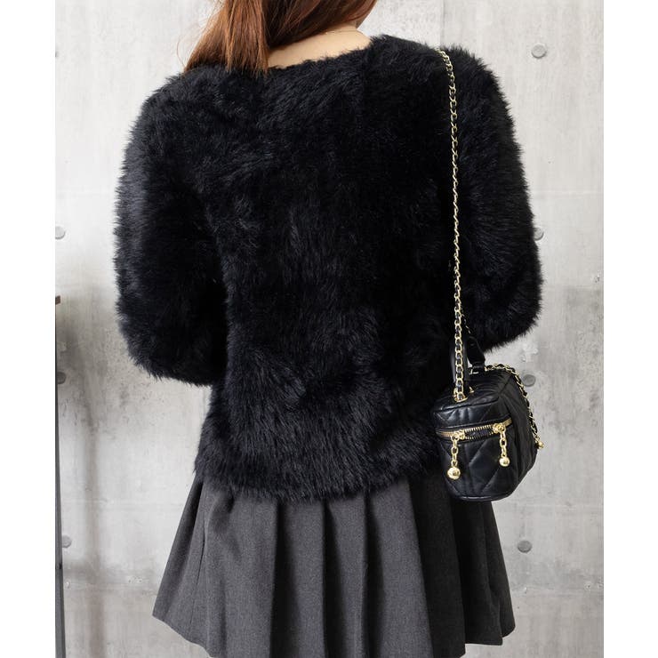 シャギーニットカーディガンふわふわ秋冬服 | SUNSHINE CLOSET | 詳細画像17 