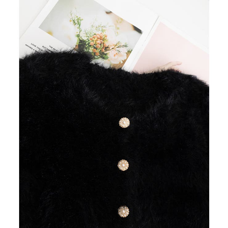 シャギーニットカーディガンふわふわ秋冬服 | SUNSHINE CLOSET | 詳細画像21 