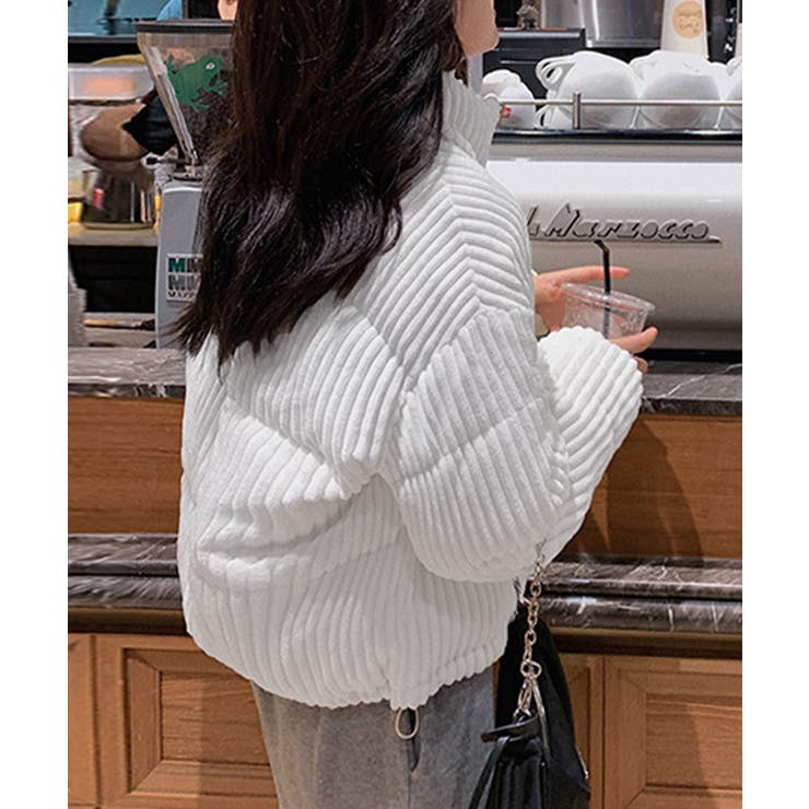 コーデュロイ 中綿ジャケット ショート丈 | SUNSHINE CLOSET | 詳細画像4 