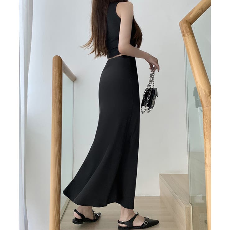 サテンマーメイドスカート ハイウエスト | SUNSHINE CLOSET | 詳細画像6 